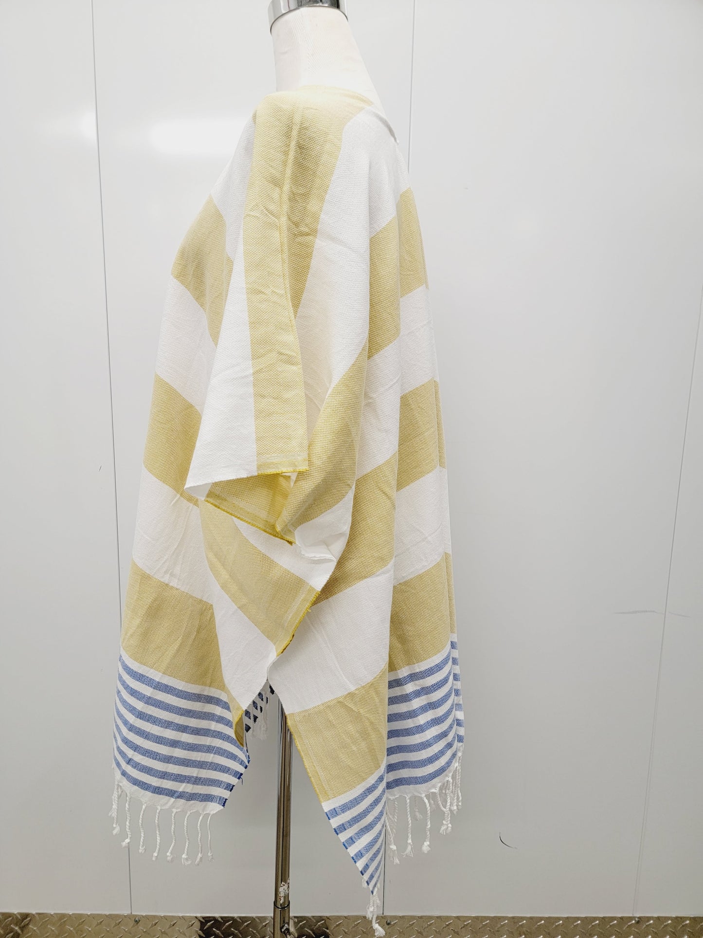 Beach cover up, Beach Dress open front - Mustard