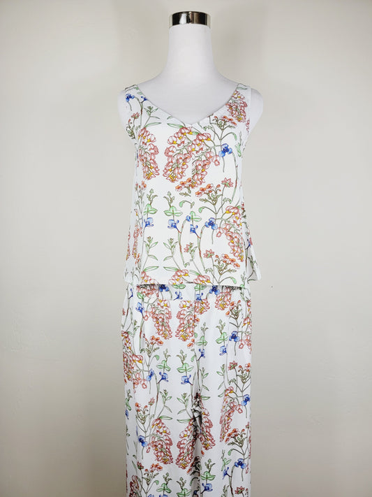 A LINE CUT TANK TOP