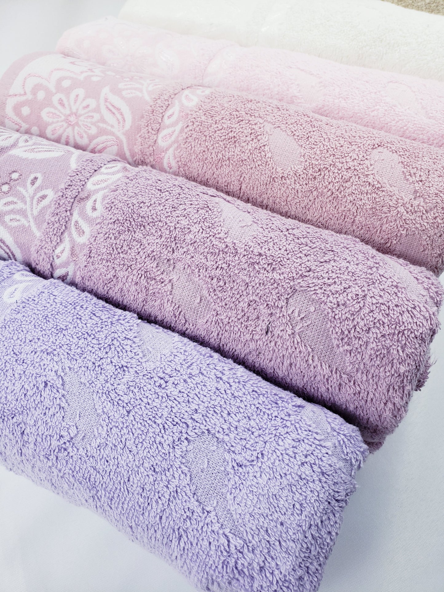 TOALLA DE BAÑO / MANOS Calidad Premium - VIOLETA CIRUELA