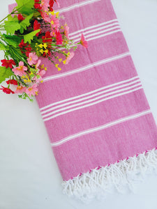 Easy carry Quick Dry Towel 70x36 - Pink