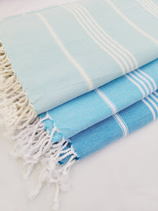 Toalla de secado rápido fácil de llevar 70x36 - Azul claro