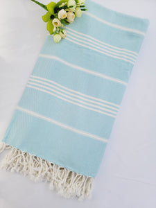 Toalla de secado rápido fácil de llevar 70x36 - Azul claro