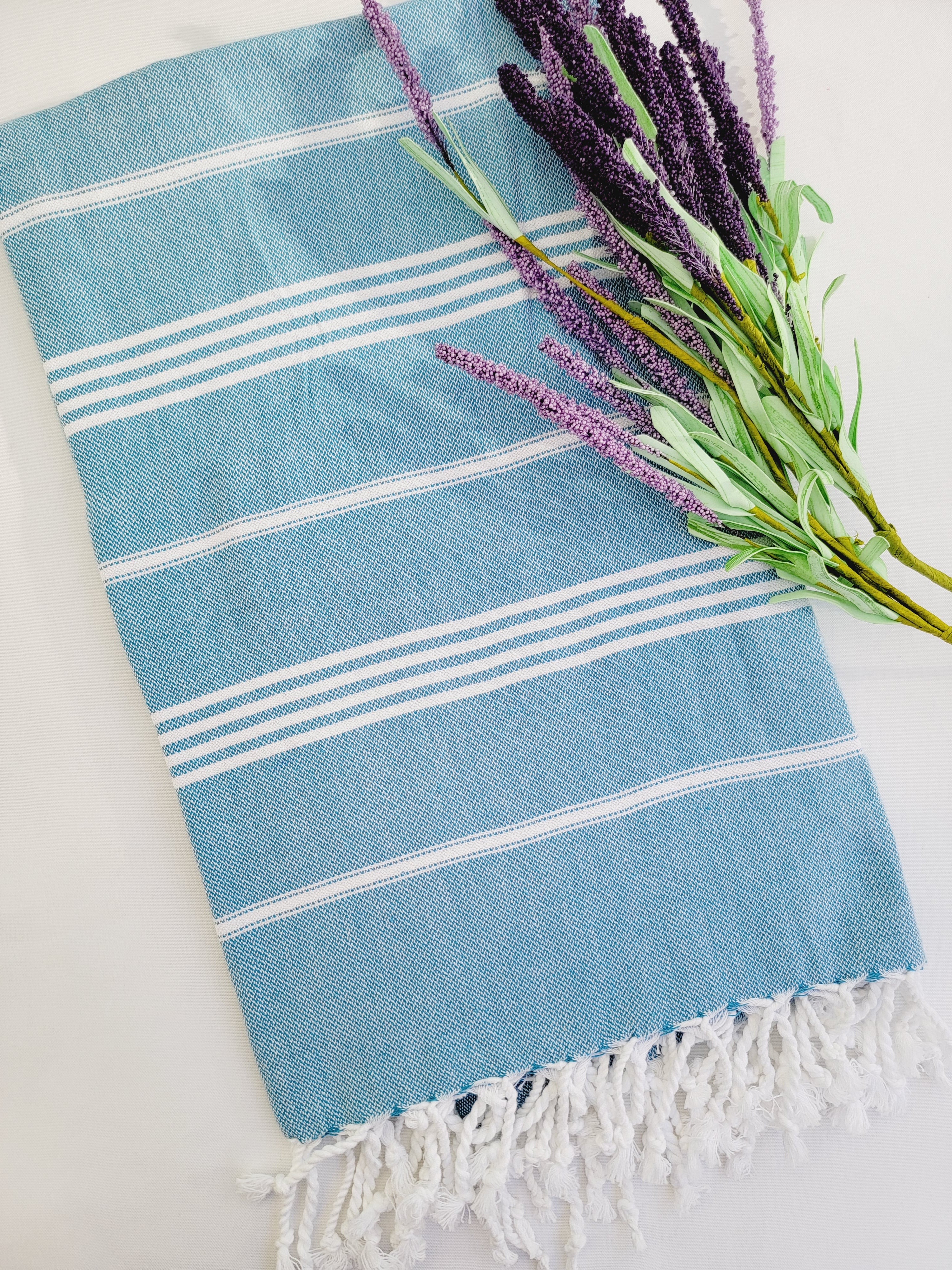 Easy carry Quick Dry Towel 70x36 - Pale Blue