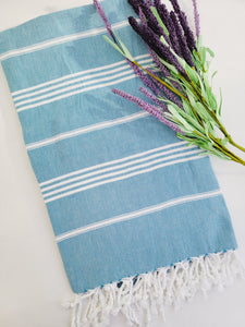 Easy carry Quick Dry Towel 70x36 - Pale Blue