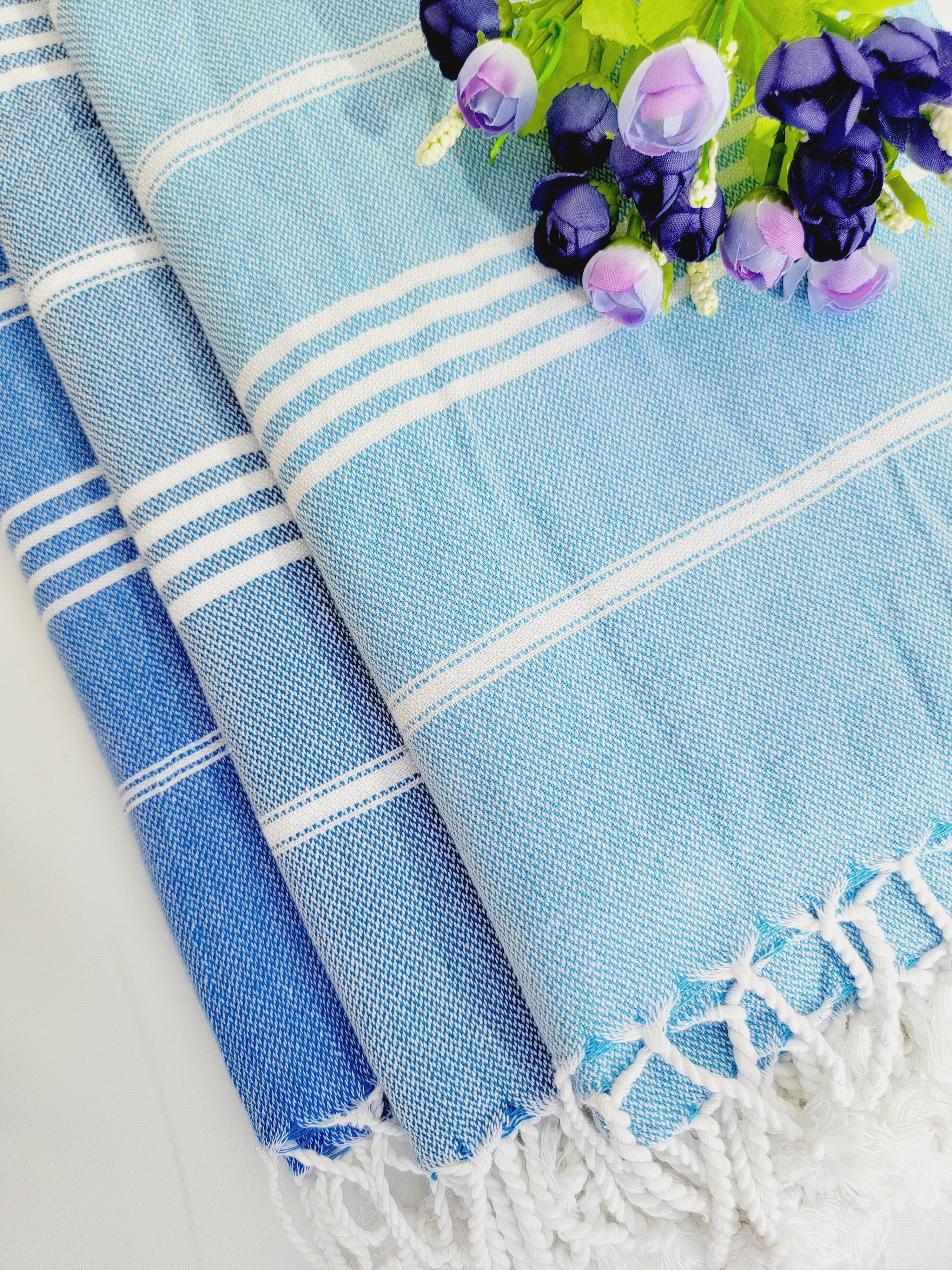 Easy carry Quick Dry Towel 70x36 - DBlue