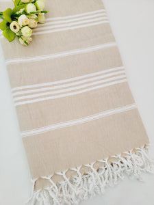 Easy carry Quick Dry Towel 70x36 - Beige