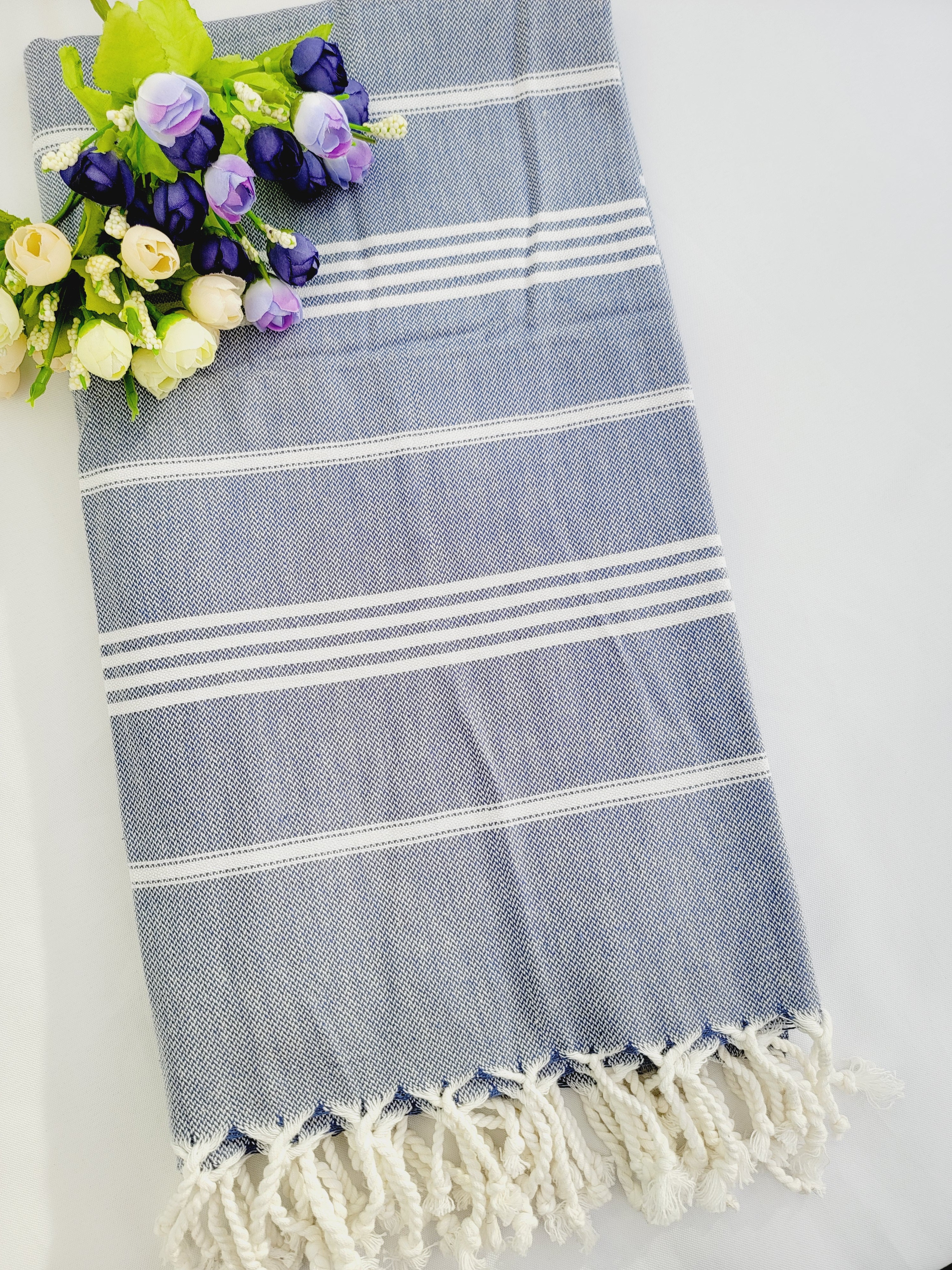 Easy carry Quick Dry Towel 70x36 - Ocean Blue