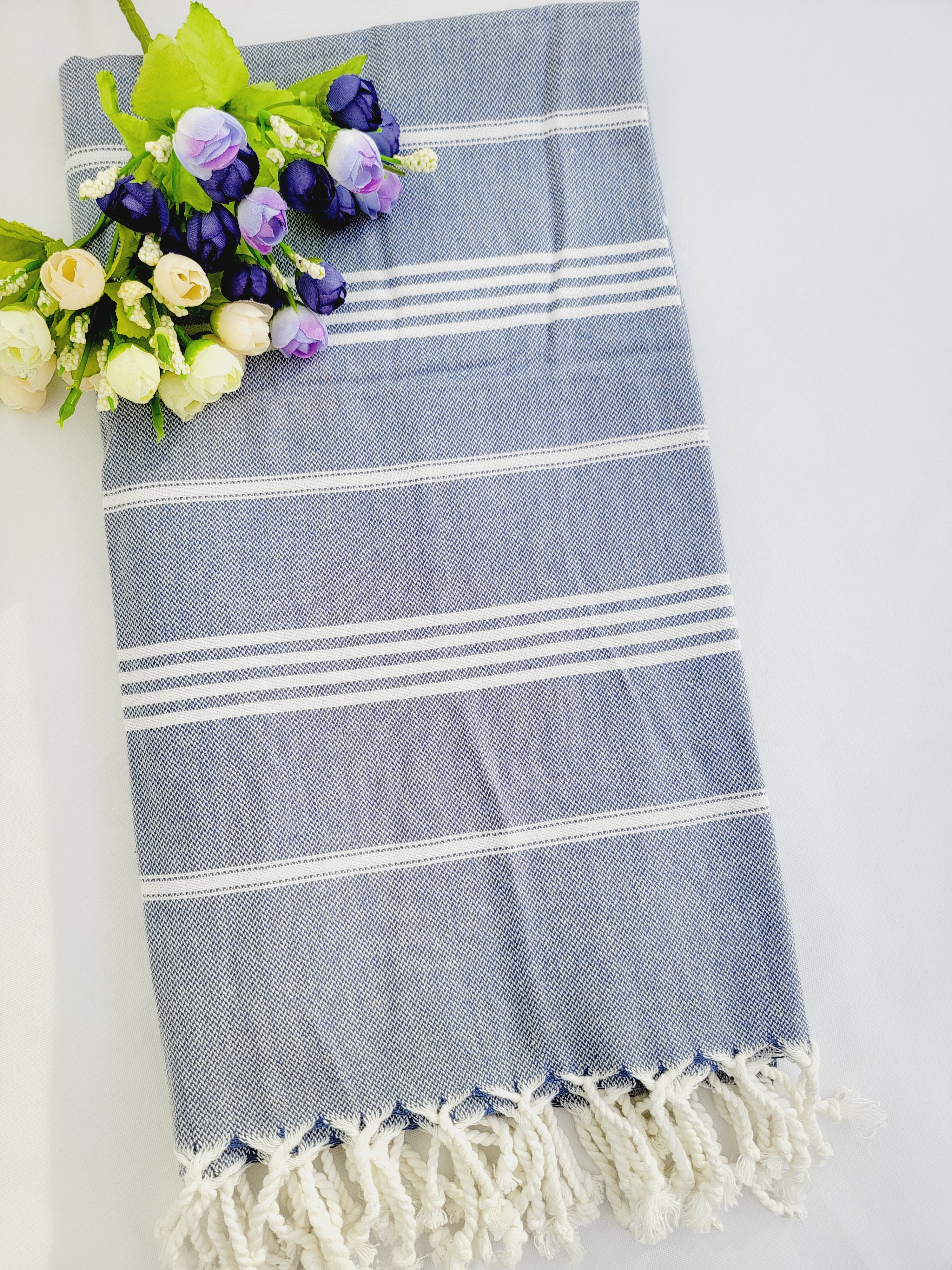 Easy carry Quick Dry Towel 70x36 - Ocean Blue