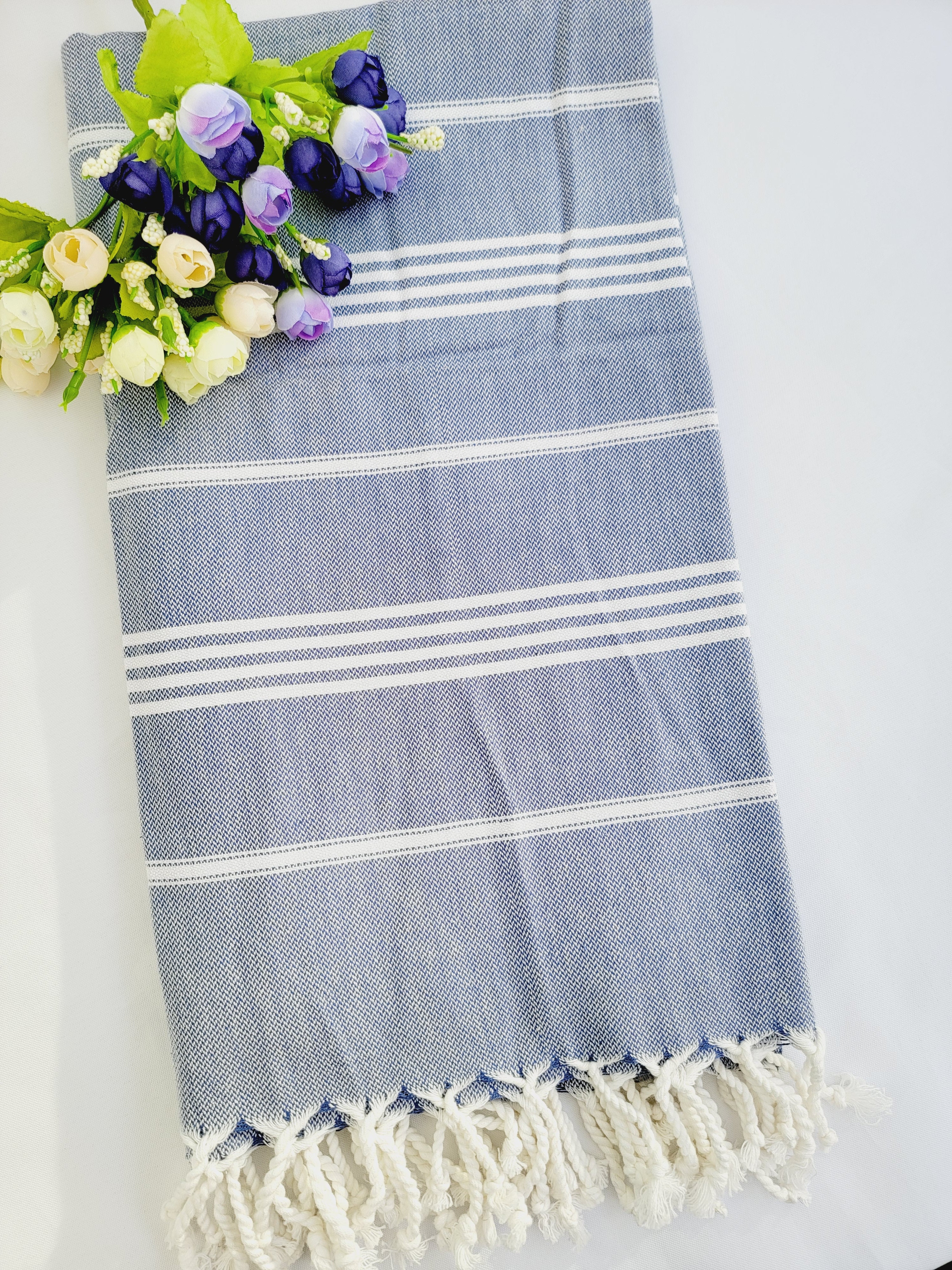 Easy carry Quick Dry Towel 70x36 - Ocean Blue