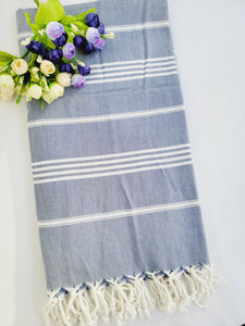 Easy carry Quick Dry Towel 70x36 - Ocean Blue