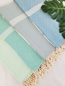 Bundle Easy Carry Quick Dry Cotton Beach Towel