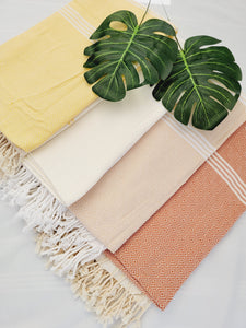 Bundle Easy Carry Quick Dry Cotton Beach Towel