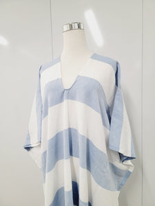 Beach cover up, Beach Dress - Blue