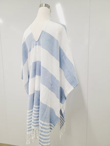Beach cover up, Beach Dress - Blue