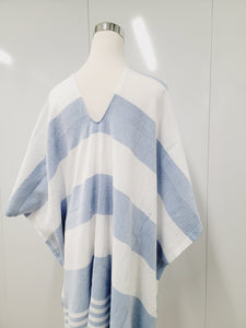 Beach cover up, Beach Dress - Blue