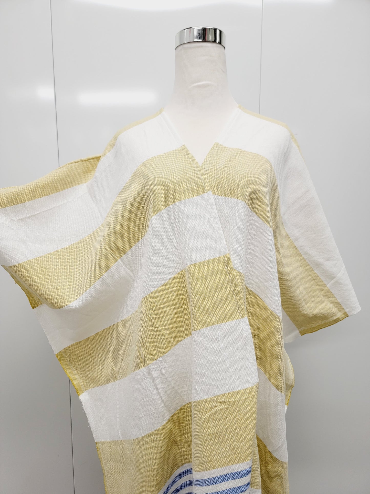 Beach cover up, Beach Dress open front - Mustard
