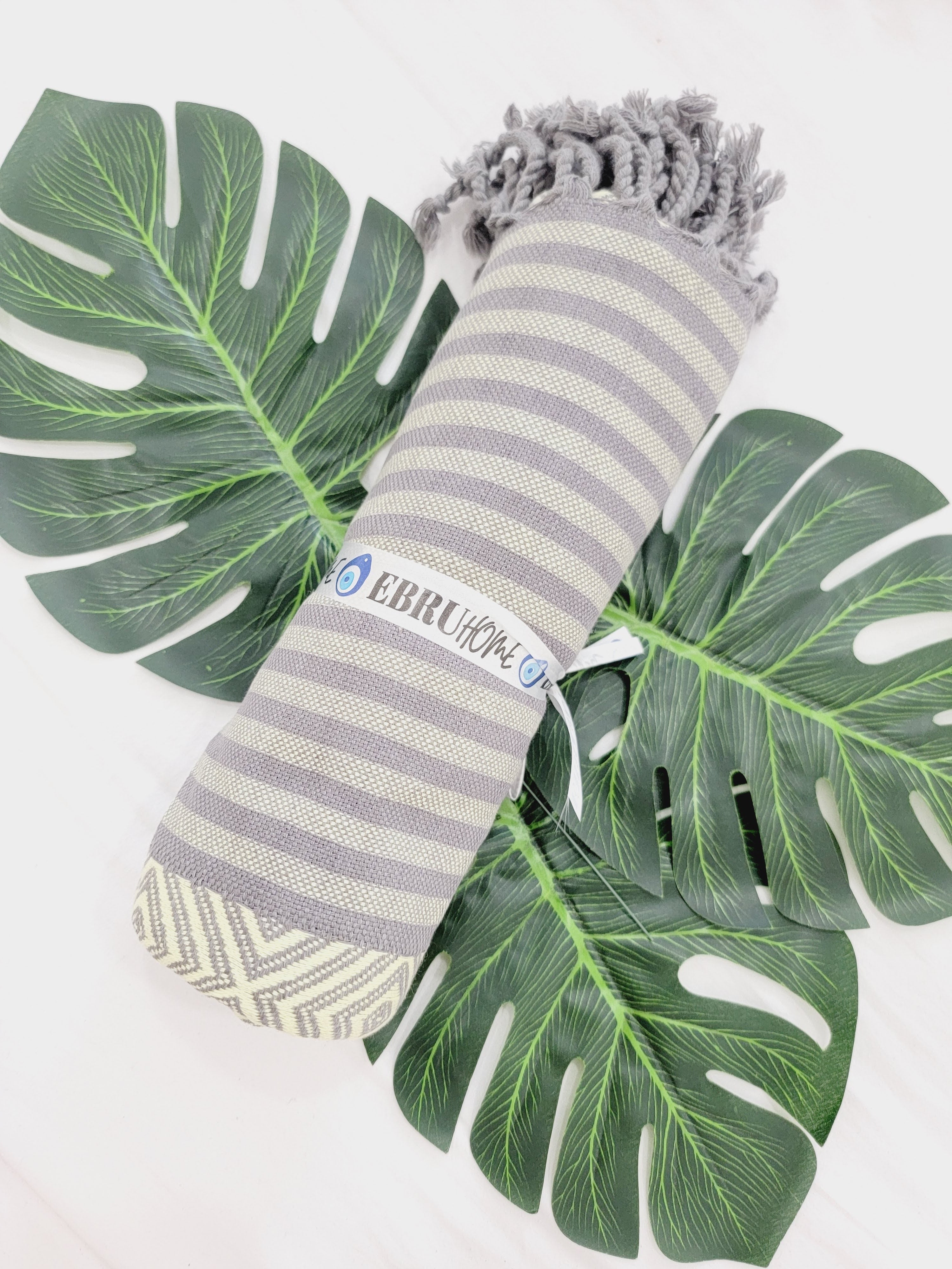 Beach/Bath Sand Free Towels-Easy Carry Quick Dry Thin Towel - Lemon