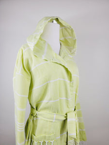 Unisex Robe, Beach or spa Robe with pockets - Sultan Neon