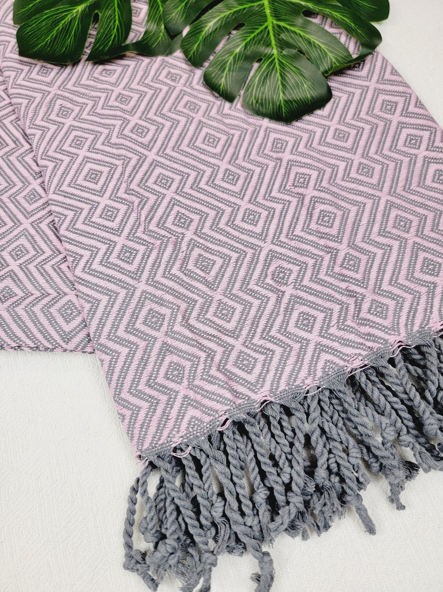 Beach/Bath Sand Free Towels-Easy Carry Quick Dry Thin Towel - Pink