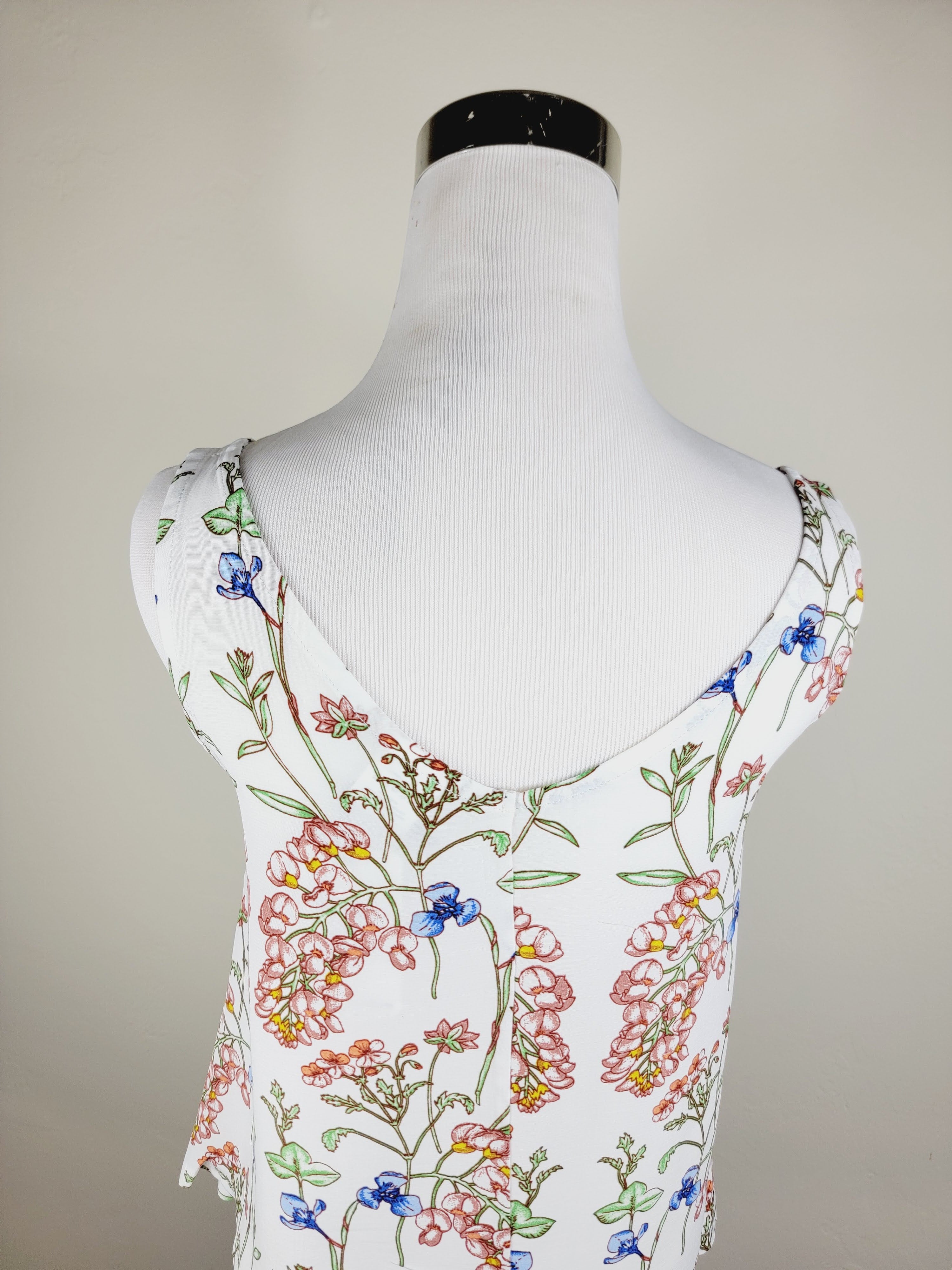 A LINE CUT TANK TOP