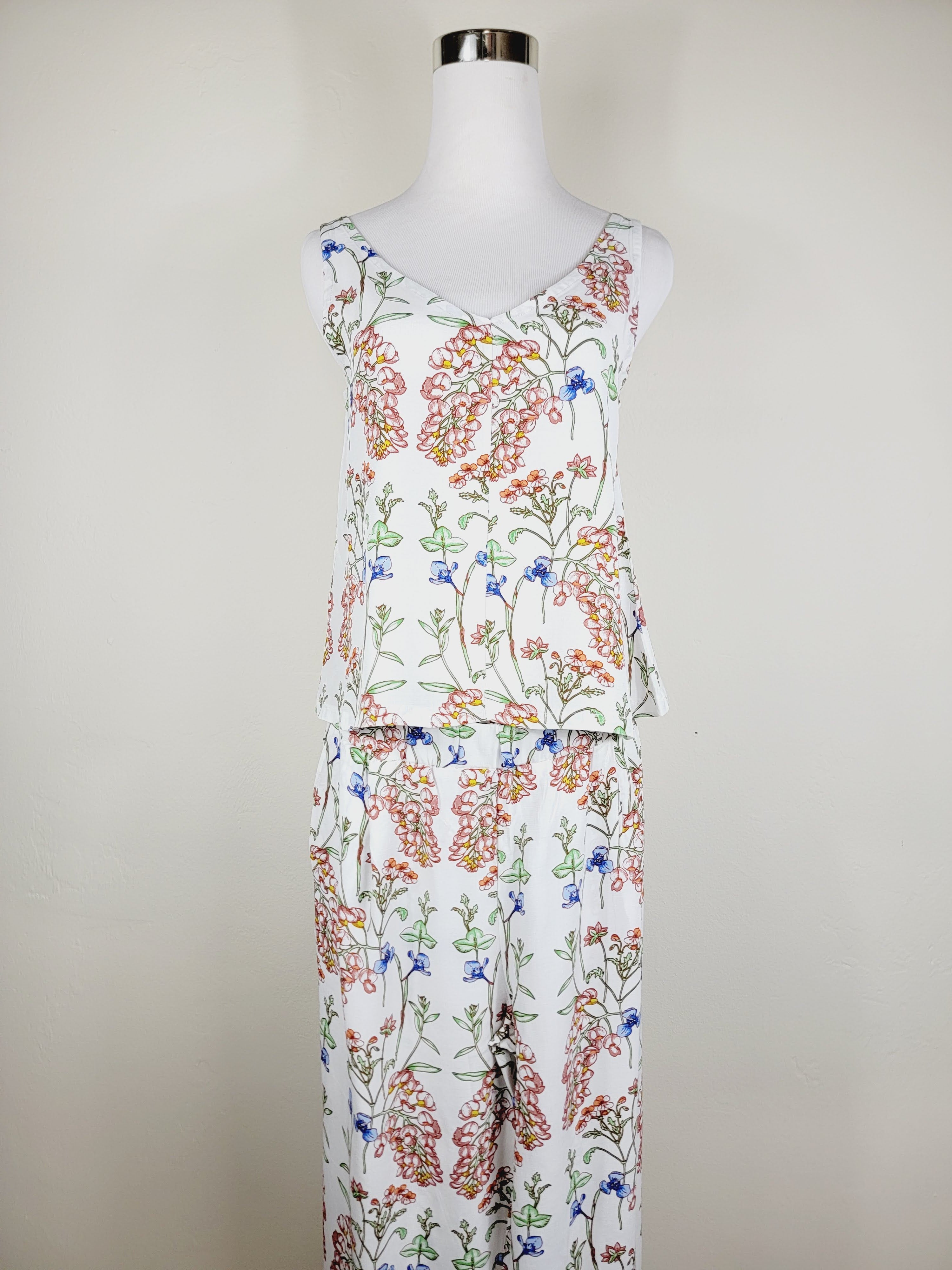 A LINE CUT TANK TOP