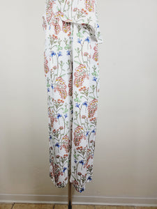 STRAIGHT-LEG ELASTICATED COTTON PANTS