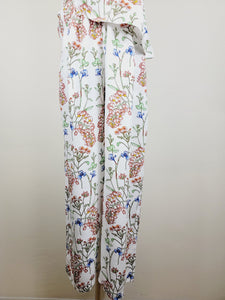 STRAIGHT-LEG ELASTICATED COTTON PANTS