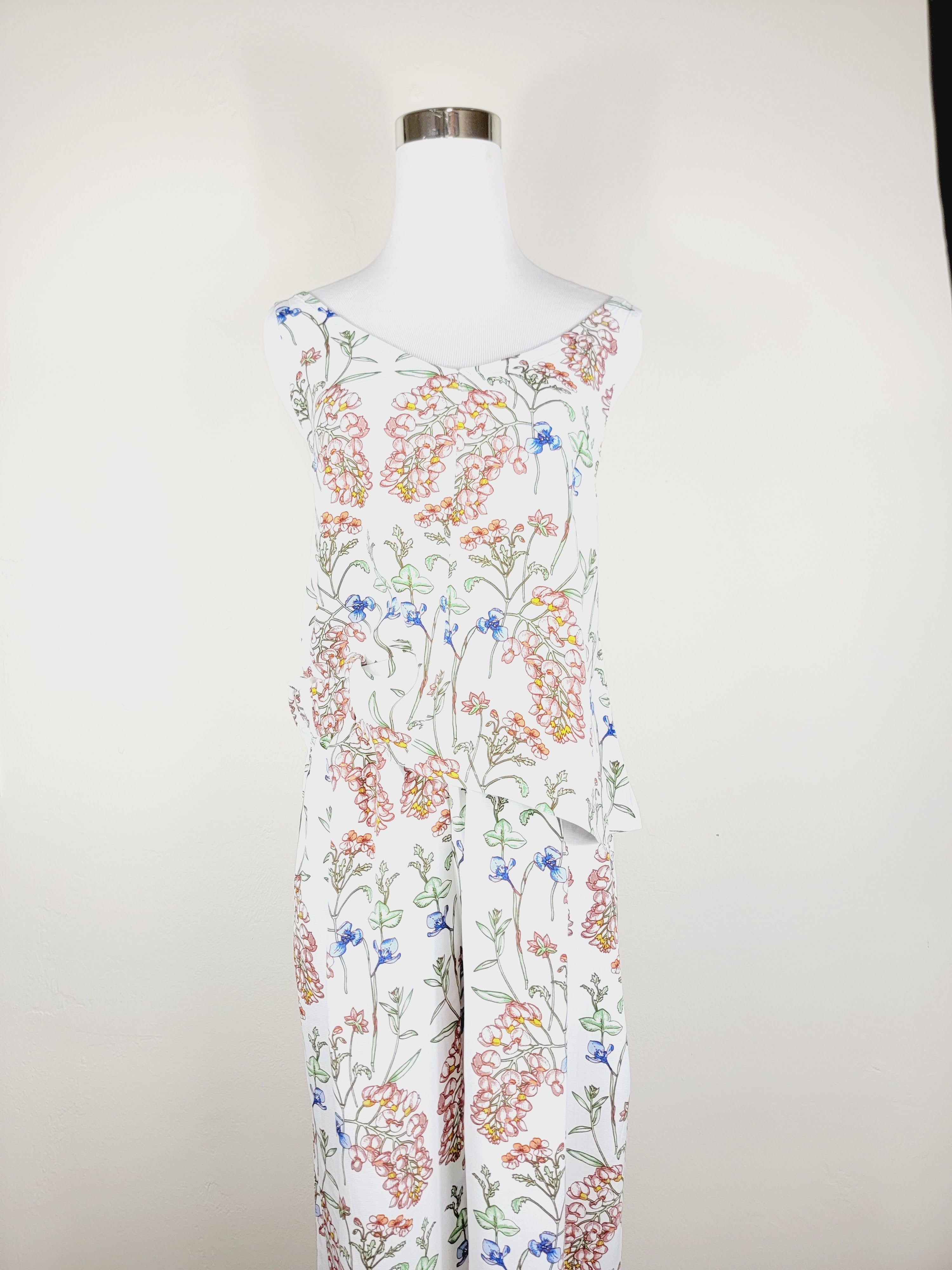 A LINE CUT TANK TOP
