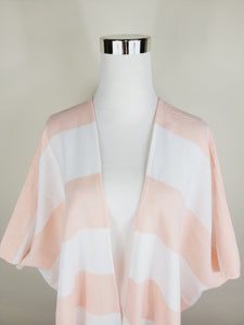 Beach cover up, Beach Dress open front - Orange