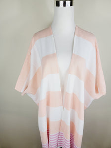 Beach cover up, Beach Dress open front - Orange