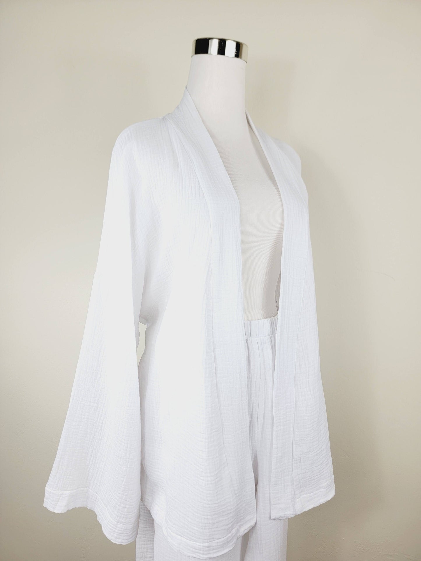 Breathable Muslin Set for Women, Versatile Everyday Wear