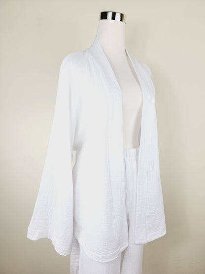 Breathable Muslin Set for Women, Versatile Everyday Wear