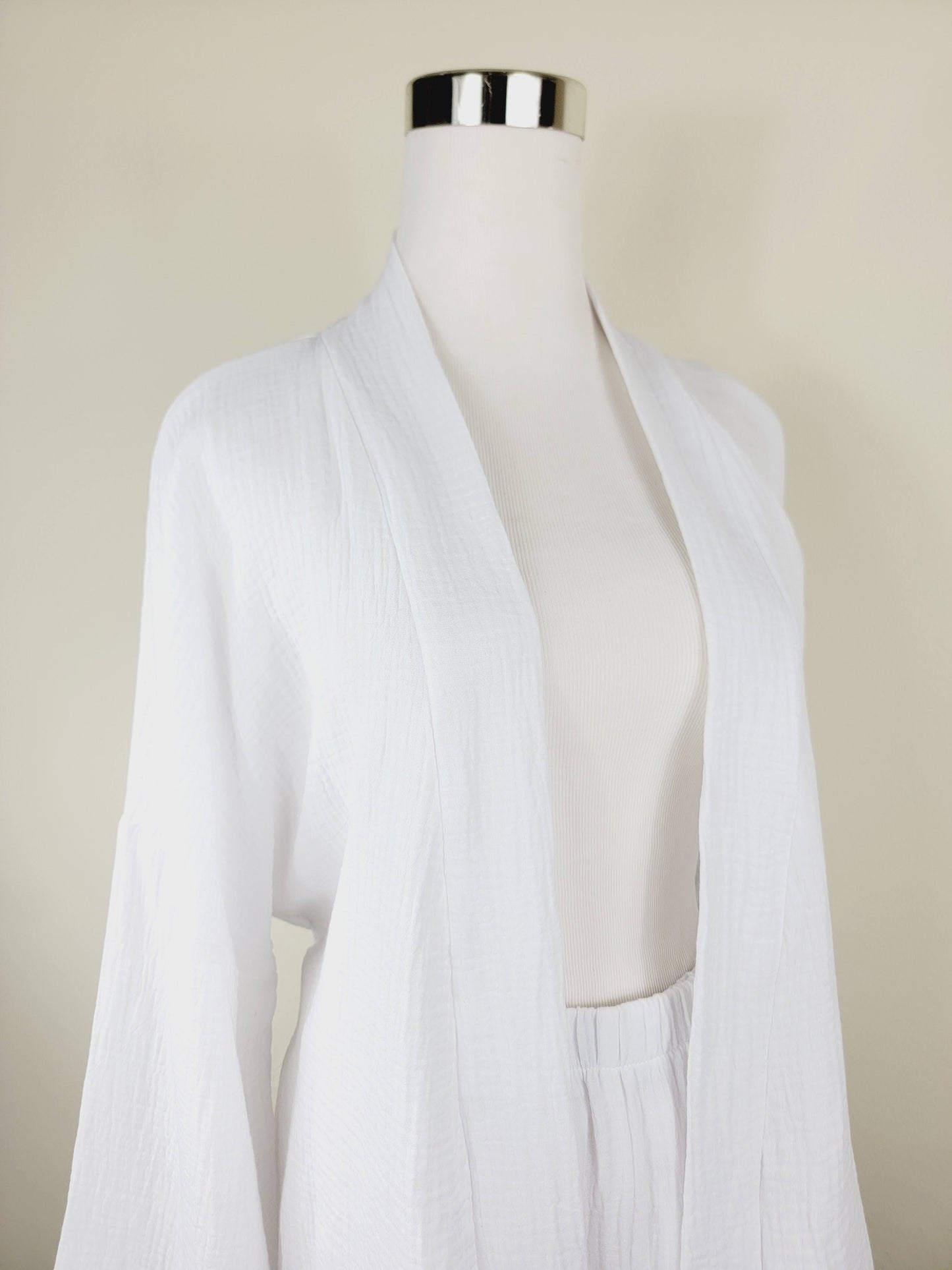 Breathable Muslin Set for Women, Versatile Everyday Wear