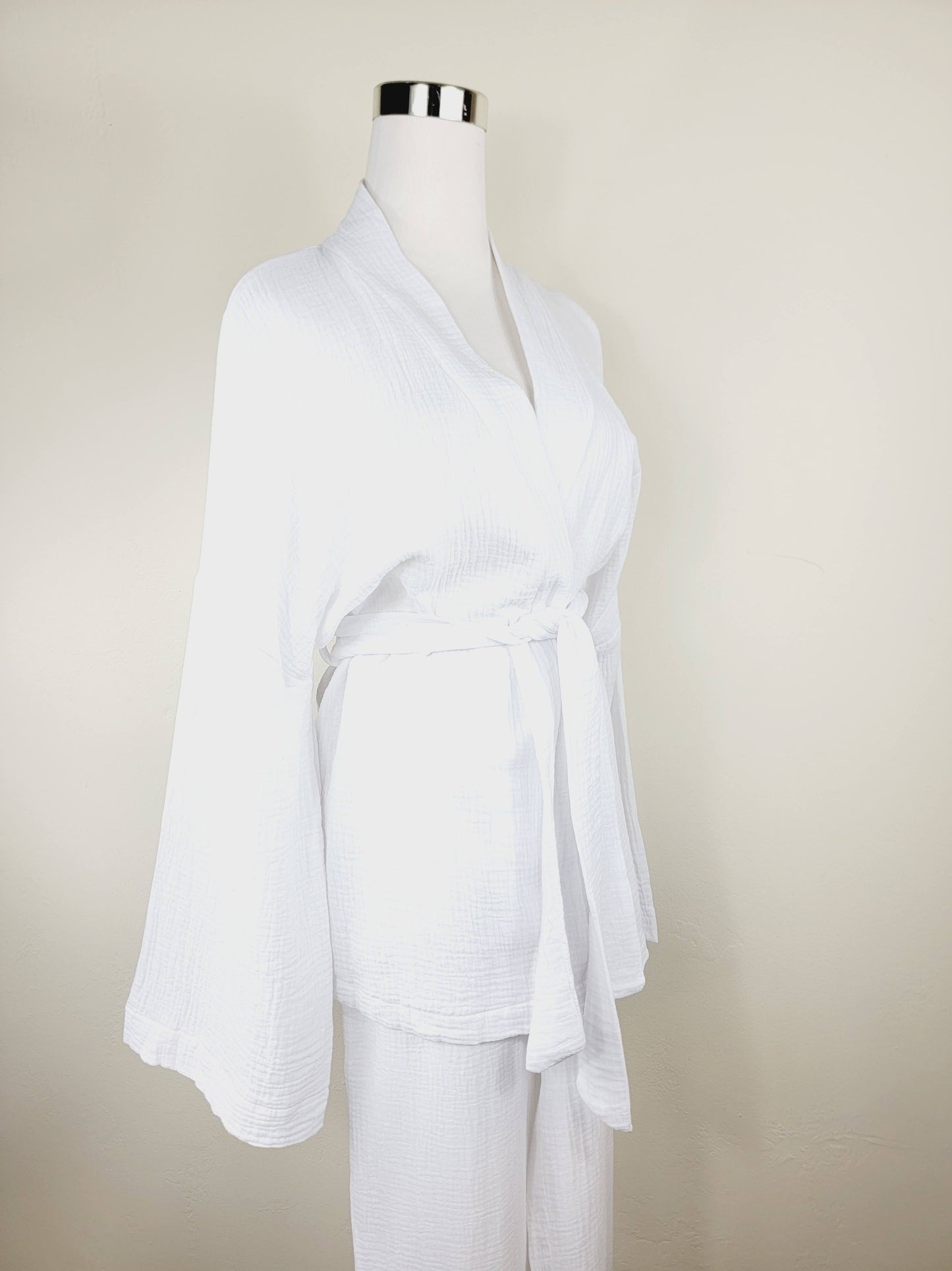 Breathable Muslin Set for Women, Versatile Everyday Wear