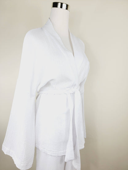 Breathable Muslin Set for Women, Versatile Everyday Wear