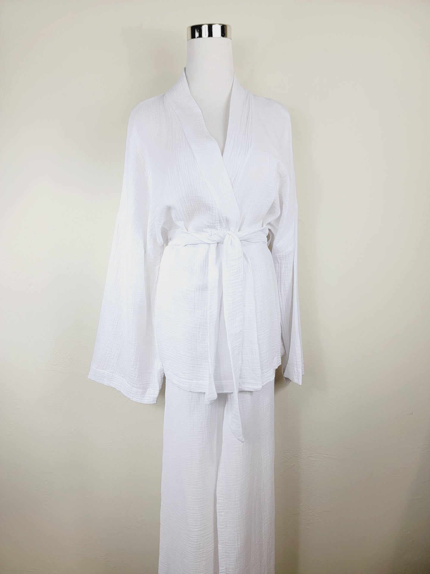 Breathable Muslin Set for Women, Versatile Everyday Wear