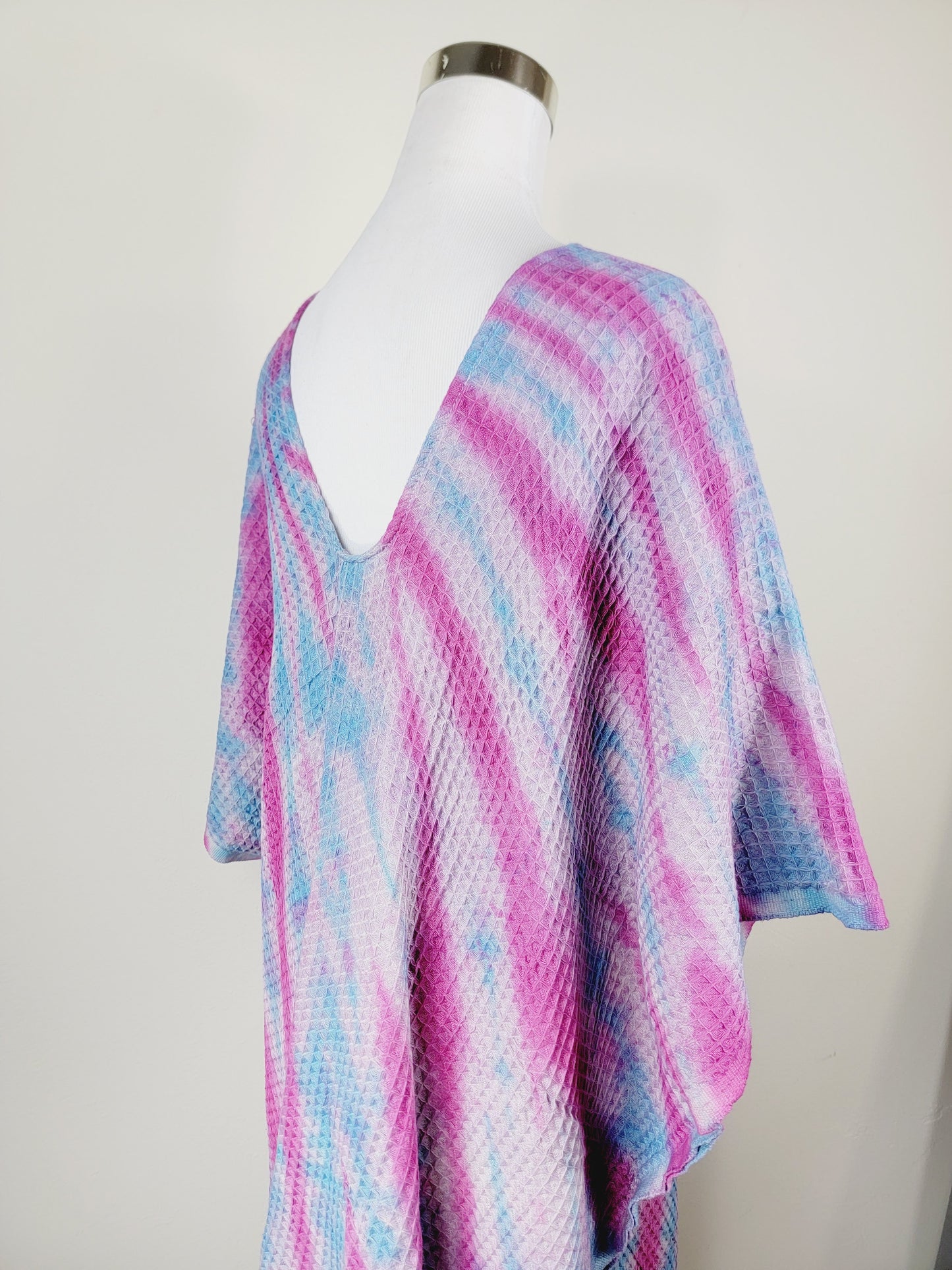 Toalla de baño, Toalla de gofre, Toalla de playa turca, Tie dye hecho a mano