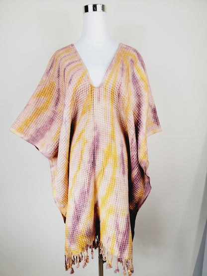 Toalla Waffle, Manta Ligera Secado Rápido - Tabaco