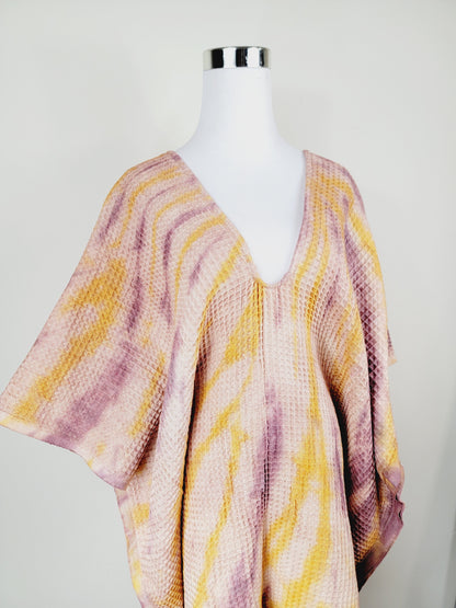 Toalla Waffle, Manta Ligera Secado Rápido - Tabaco