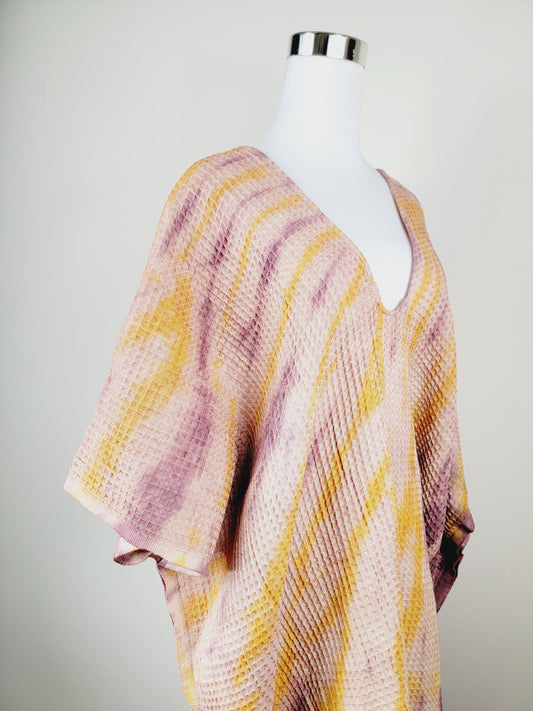 One Size Everyday Cover Up Towel – Beach Perfect, Plum/Lemon