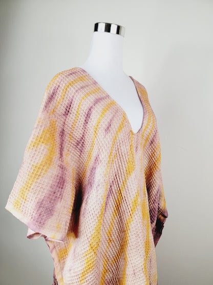 Toalla Waffle, Manta Ligera Secado Rápido - Tabaco