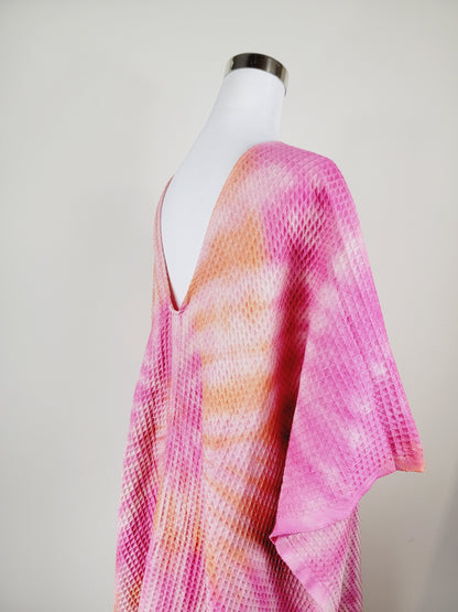 Toalla de baño, Toalla de gofre, Toalla de playa turca, Tie dye hecho a mano