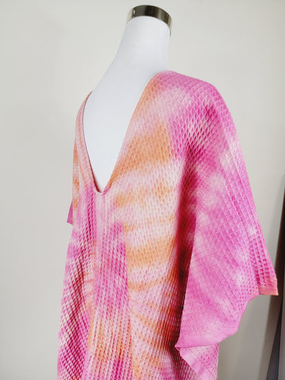 Toalla de baño, Toalla de gofre, Toalla de playa turca, Tie dye hecho a mano