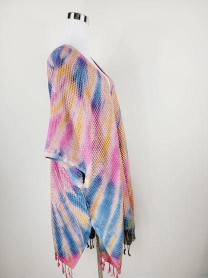 One Size Everyday Cover Up Towel – Beach Perfect , Rainbow
