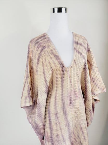 Toalla de baño, Toalla de gofre, Toalla de playa turca, Tie dye hecho a mano