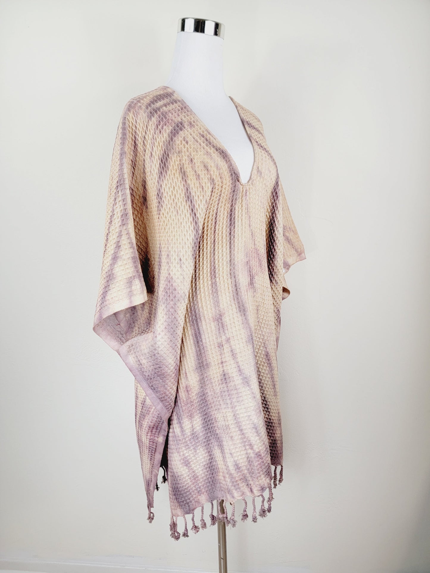 Toalla de baño, Toalla de gofre, Toalla de playa turca, Tie dye hecho a mano