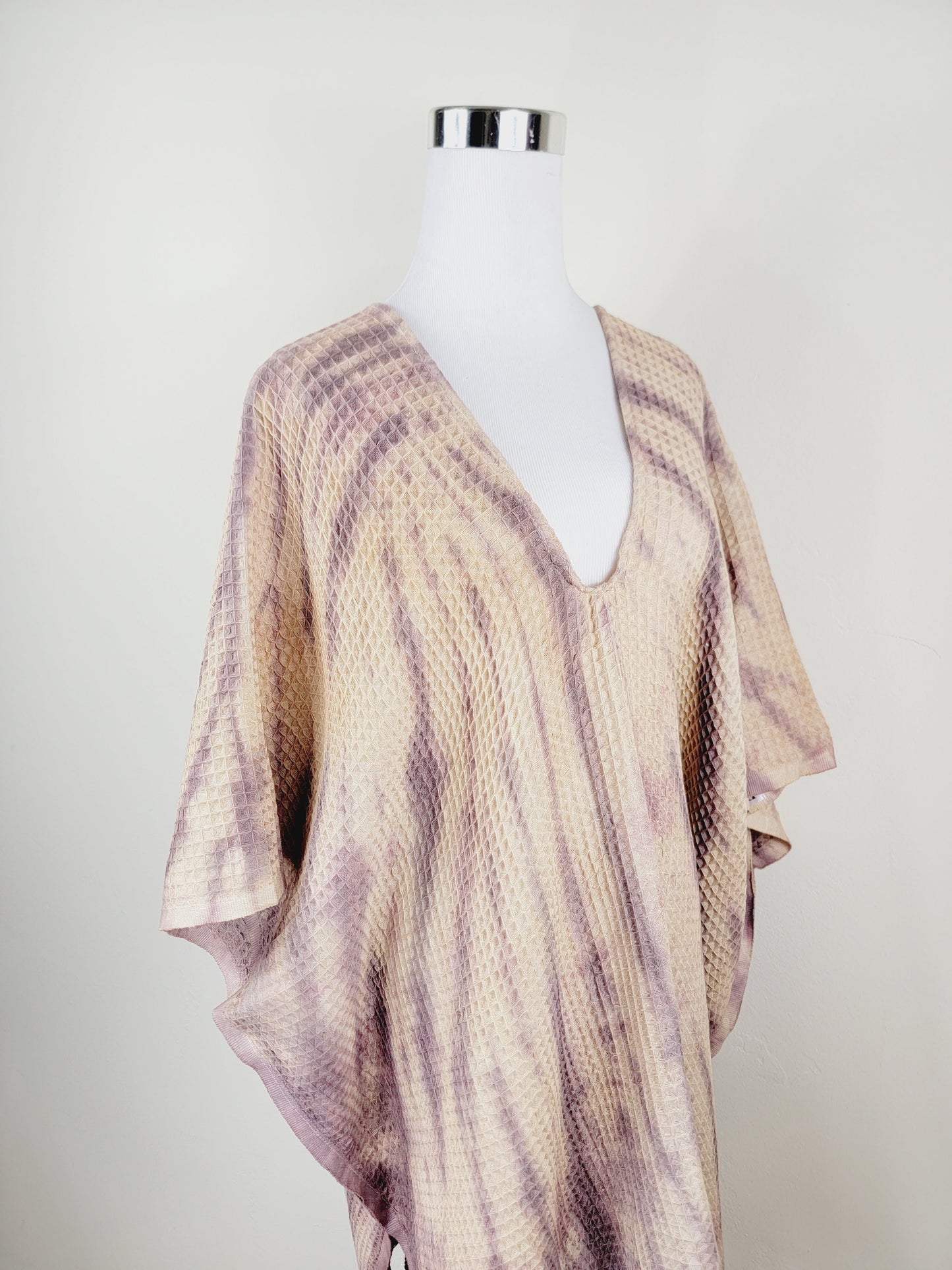 Toalla de baño, Toalla de gofre, Toalla de playa turca, Tie dye hecho a mano