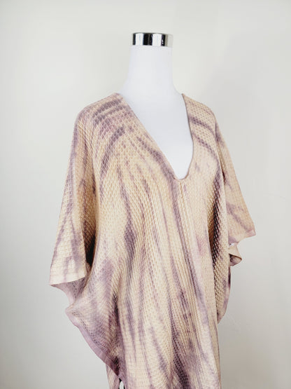 Toalla de baño, Toalla de gofre, Toalla de playa turca, Tie dye hecho a mano