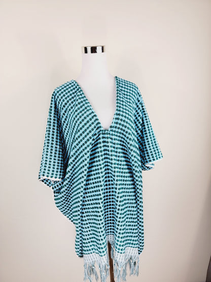 Toallas de playa/baño sin arena, fácil de llevar, toalla fina de secado rápido, verde