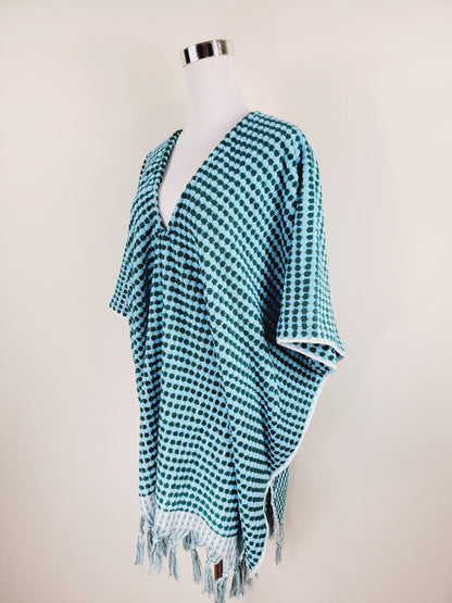 Toallas de playa/baño sin arena, fácil de llevar, toalla fina de secado rápido, verde